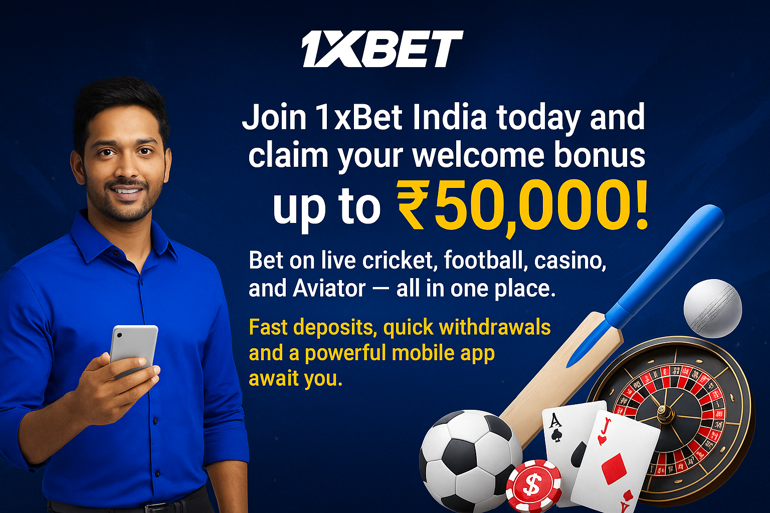 1xBet India